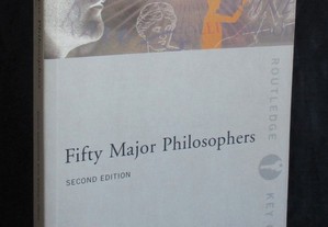 Livro Fifty Major Philosophers Diané Collinson Kathryn Plant