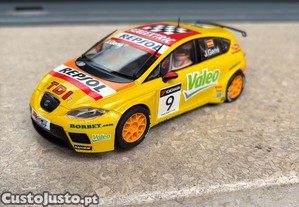 Scalextric "#9 Seat Leon WTCC" - Como Novo