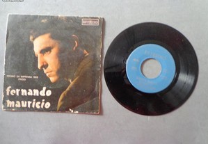 Disco single vinil - Fernando Maurício - Fado