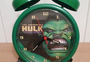 Relógio despertador HULK - Novo ( ler descrição ).