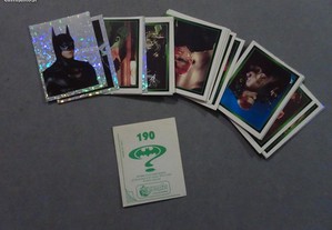 Cromos da caderneta Batman - Merlin Collections
