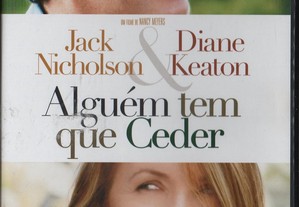 Dvd Alguém Tem Que Ceder - comédia - Jack Nicholson/ Dianne Keaton - extras