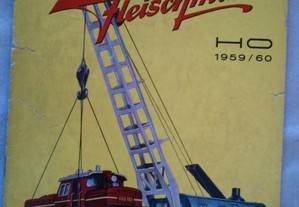 Catalogo Fleischmann comboios escala HO 1959/1960
