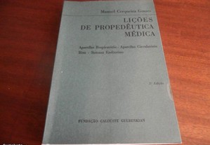 "Lições de Propedêutica Médica" de Manuel C. Gomes