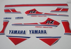 Autocolantes Yamaha RZ 50 em vinil de viatura kit completo com listas deposito