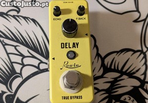 Pedal Guitarra Elctrica Efeito Delay (True Bypass) - Rowin