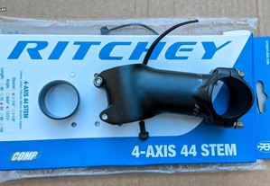 Avanço Ritchey Comp 4-Axis-44 de 80mm, -17º, OD2/31,8mm, novo