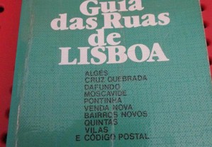 Livro - Guia das ruas de Lisboa 82/83