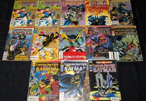 Livros BD Liga da Justiça e Batman DC Comics ACJ