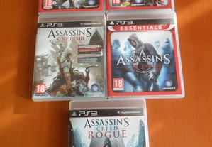 Assassins Creed jogos PS3