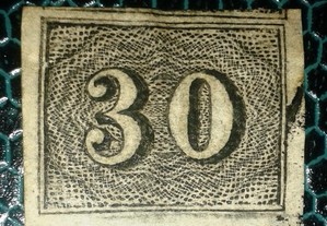 Stamp Brazil Value stamps -new design (1850)