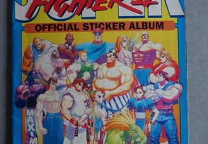 Caderneta de cromos Street Fighter II - Merlin Collections