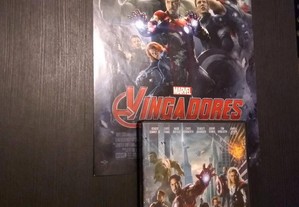 Filme Vingadores com Poster original como Novo