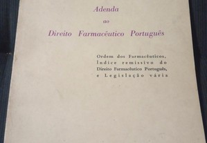 Adenda ao Direito Farmacêutico Português