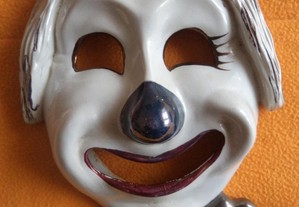 Máscara veneziana palhaço