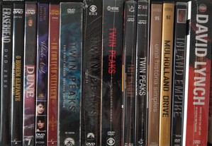 DVDs de filmes de David Lynch