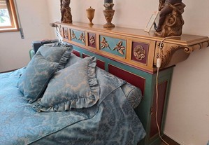 Cabeceira de cama Réplica Séc.XVIII(18) Estilo Italiano