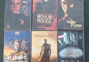Filmes VHS, grandes clássicos, excepcionais
