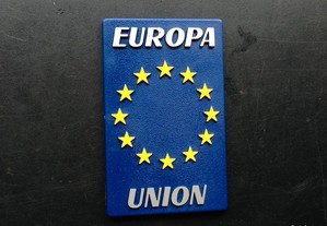 Emblema Símbolo Legenda Novo Europa Union :