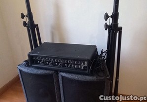 Aparelhagem Sistema de som profissional PA
