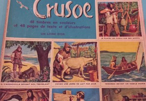 L´encyclopédie par le Timbre Robinson Crusoe