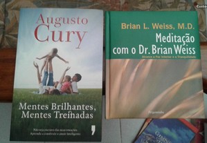 Obras de Augusto Cury e Brian L.Weiss