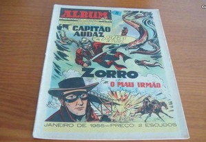 Album do Cavaleiro Andante nº8 Janeiro de 1955