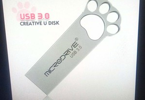 USB Flash Drive 512 GB 3.0, de alta velocidade e impermeável