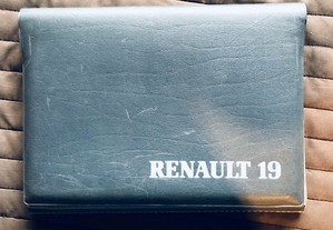 Manuais originais Renault 19