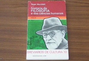 História da filosofia e das ciências humanas de Roger Mucchielii