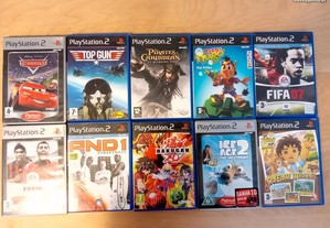 Jogos PS2 - individual ou pack1