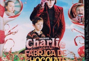 DVD: Charlie e a Fábrica de Chocolate (Tim Burton) - NOVO! SELADO!