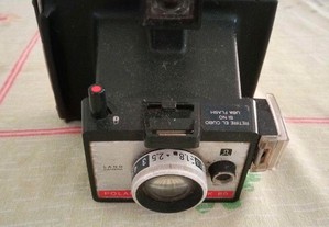 Máquina fotográfica antiga polaroid