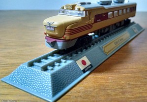 Belo modelo de Locomotiva Kiha-81, Japão, novo!