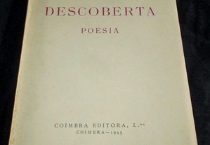 Livro Descoberta Poesia João José Cochofel 1ª ed