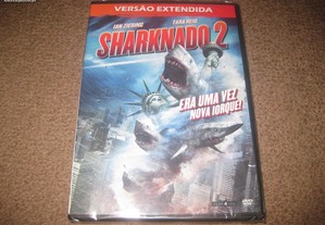 DVD "Sharknado 2" com Tara Reid/Selado