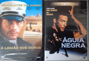 Van Damme - 16 DVDs - Muito Bom Estado