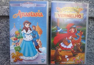 cassete de video Anastasia, O Capuchinho Vermelho