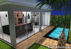 Moradia t3 térrea com piscina no alto do índio sobreda