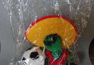 Mascote de Futebol Mundial México 86 Piqué - 23cm