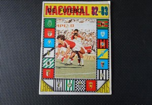 Caderneta de cromos de futebol Nacional 82/83