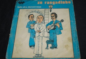 Disco Single Vinil Zé Rasgadinho Fado dos Democratas