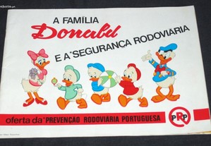 Livro Família Donald e a Segurança Rodoviária PRP