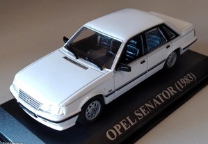 * Miniatura 1:43 Opel Senator (1983) Queridos Carros | Matricula Portuguesa