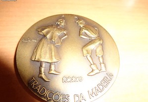 Medalha Folclóre Tradições da Madeira Of.Envio