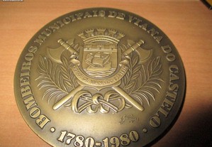 Medalha Bombeiros Municipais Viana do Castelo Of,Envio