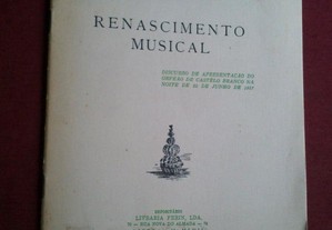 Jaime Lopes Dias-Renascimento Musical-1957 Assinado