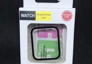Capa protectora 360º com película vidro Apple Watch 44mm