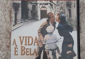 DVD A Vida é Bela Filme Roberto Benigni Leg.PT
