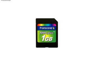 Carto de Memria MMC Plus Transcend 1GB - Novo